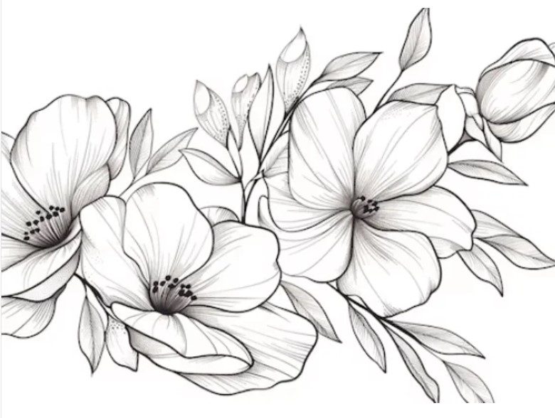 Drawing:3bi7an14v9o= Flower Drawing:3bi7an14v9o= Flower