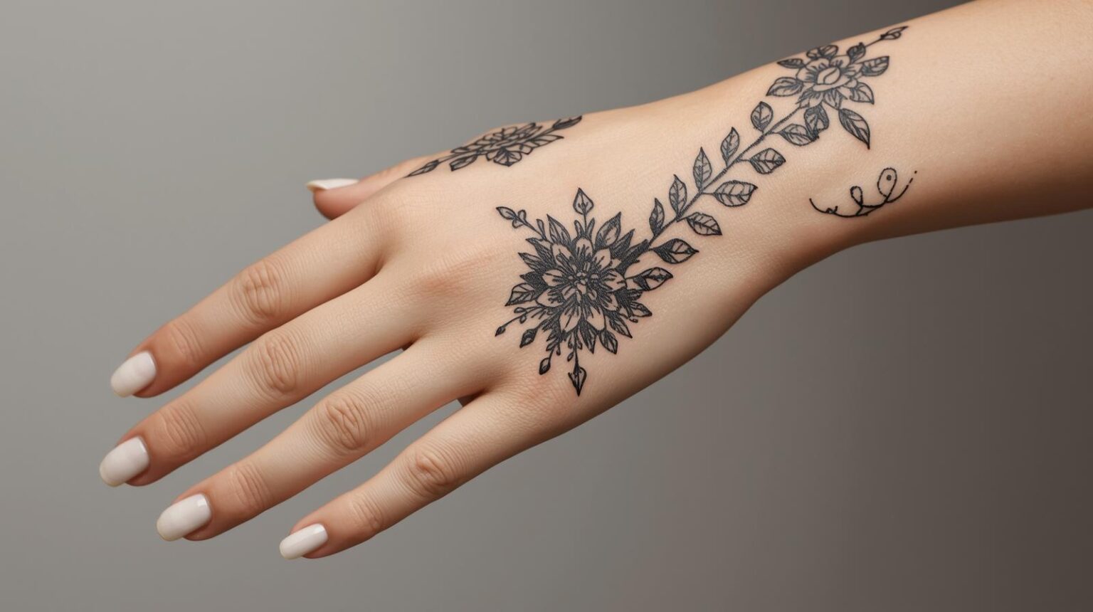 Tattoo-style hand art – Bold & Creative Designs