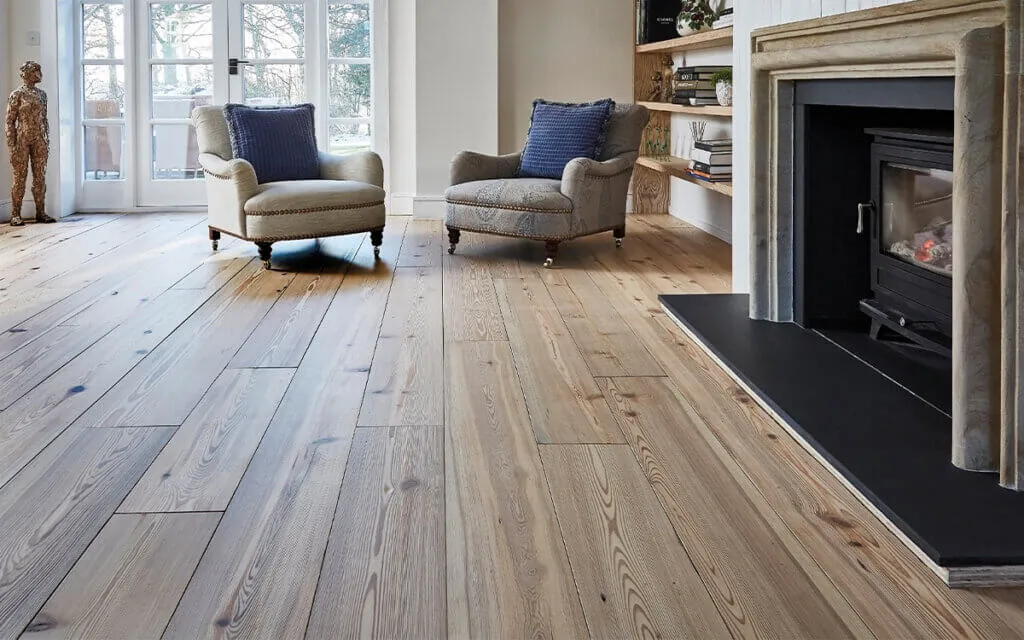 Reclaimed Wood Plank Flooring Adds Timeless Charm Reclaimed Wood Plank Flooring Adds Timeless Charm